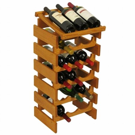 RAZOREDGE 18 Bottle Dakota Wine Rack with Display Top RA3263719